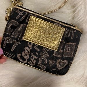 Mini coach wristlet